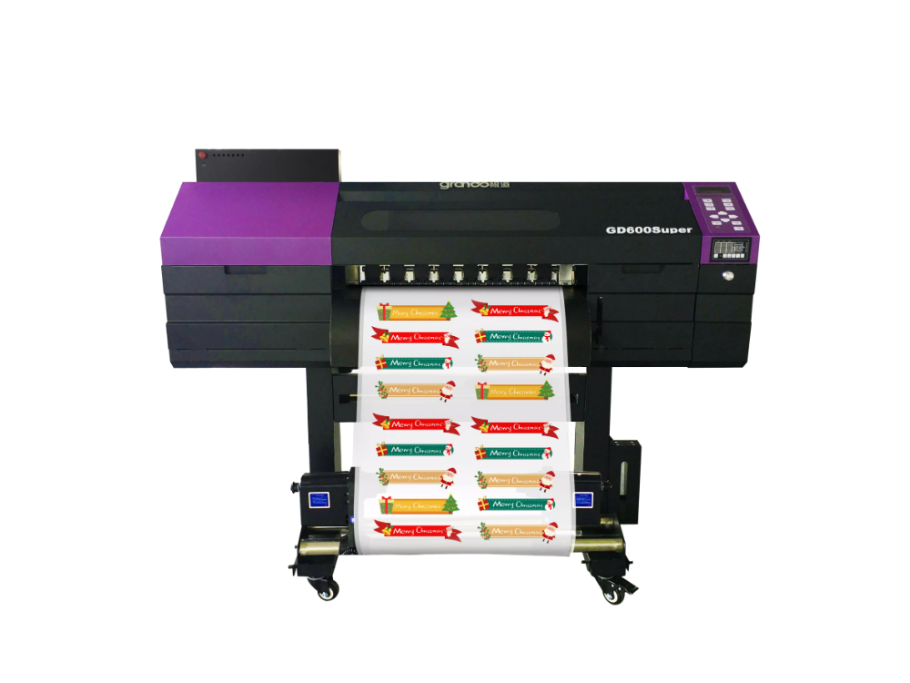 UV Crystalization and Gilding Printer with Four i1600 Print Heads