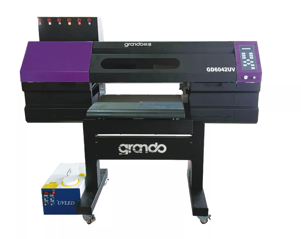 600mm-420mm Customized Crystal Label Transfer Printer with Two Print Heads