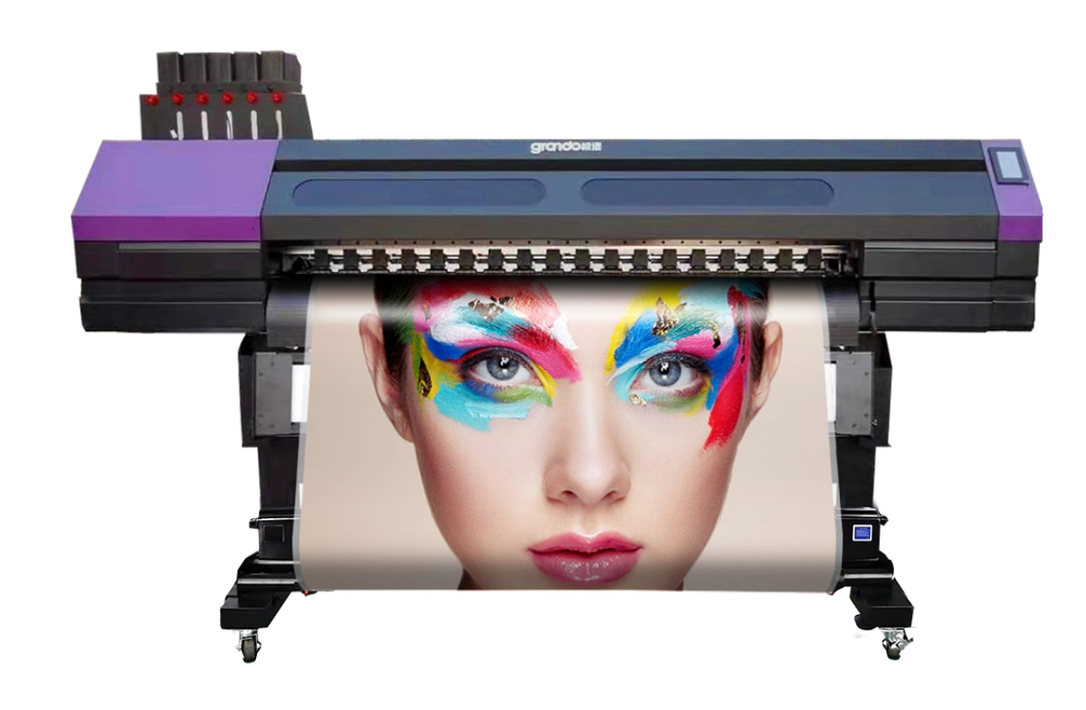 1.6m High speed multilayer industrial printer with four G5i print Heads