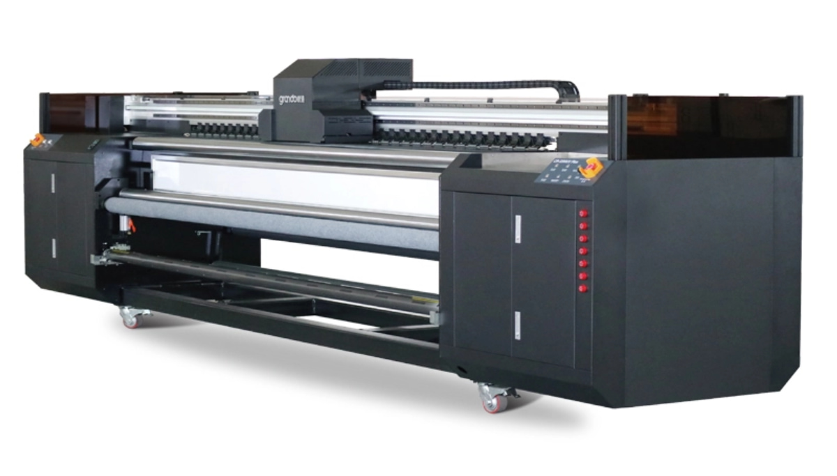 3.2m UV Roll To Roll Printer With 4/5/6 Ricoh Gen5 Print Heads