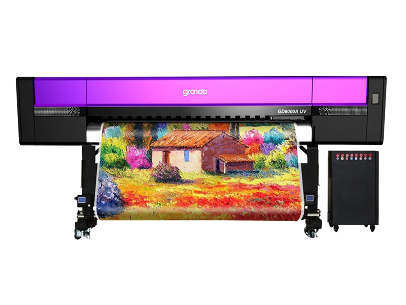 1.8m High-speed multi-layer texture painting printer with six Ricoh Gen5i print Heads
