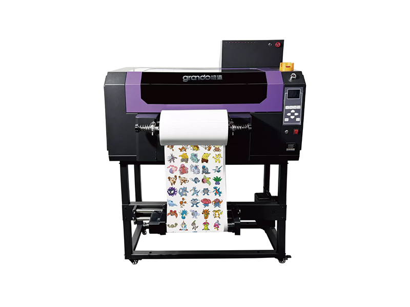 GD-302UV UV Crystal Laberl Printer AB Film roll to roll printing machine