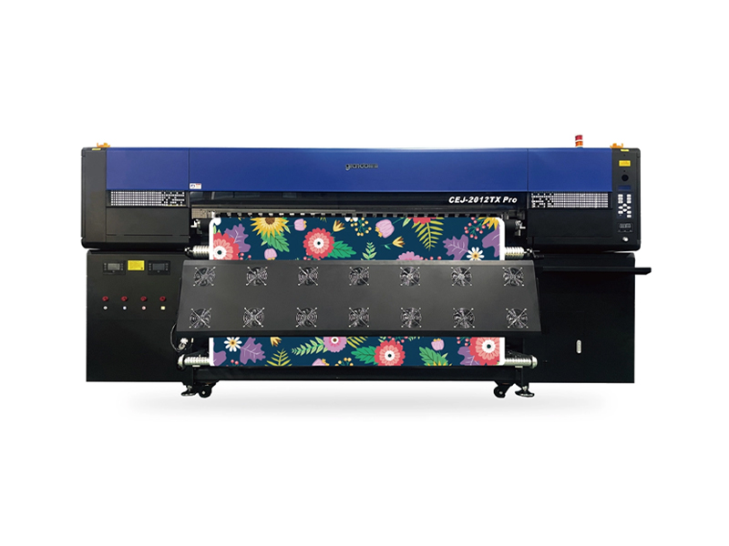 2m Industrial High Speed Dye Sublimation Printer with twelve i3200 print heads