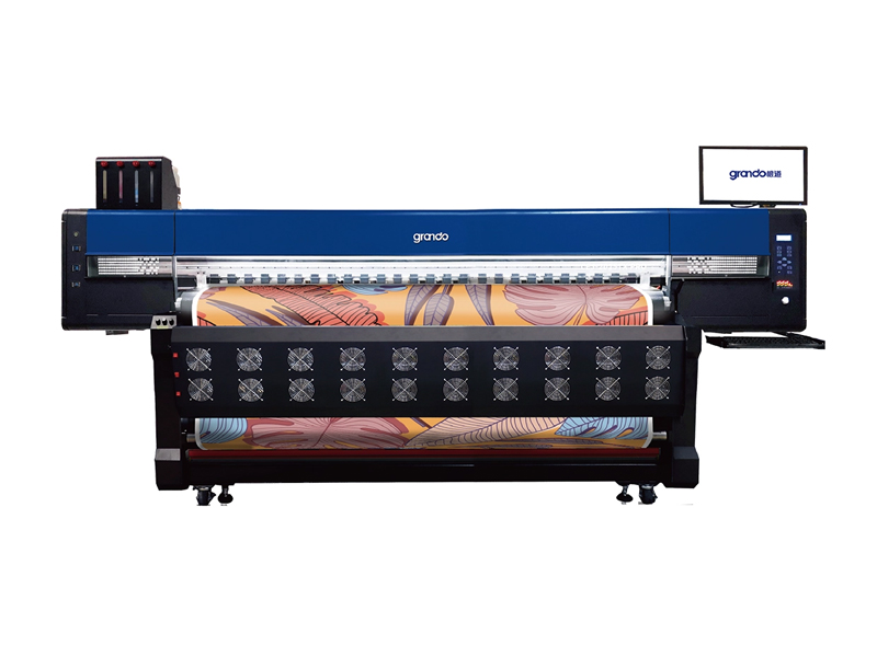2m High speed digital printing machine equipped with negative pressure ink supply system